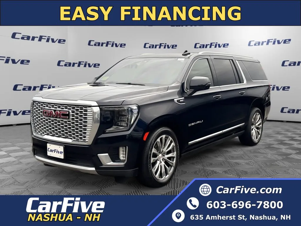 Blue 2021 GMC Yukon XL Denali for sale in Nashua, NH