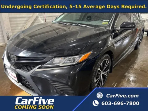 Black 2019 Toyota Camry LE for sale in Nashua, NH
