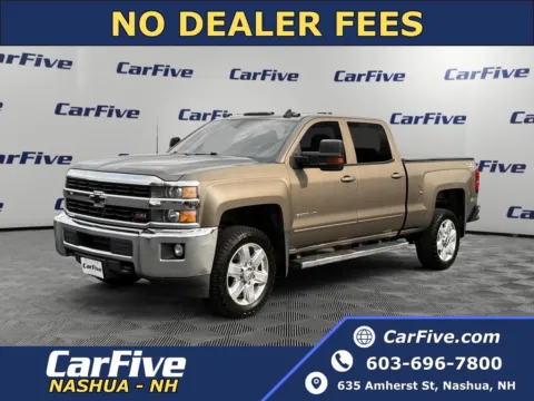 Brown 2015 Chevrolet Silverado 2500HD LT for sale in Nashua, NH