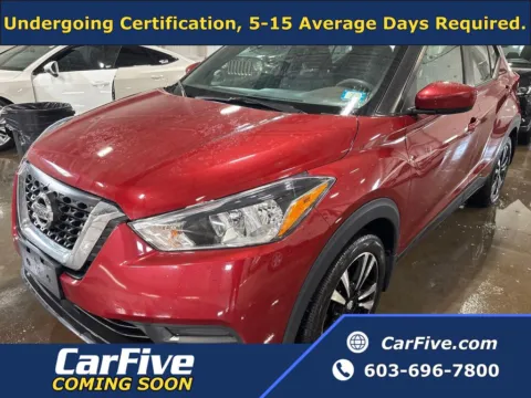 Red 2020 Nissan Kicks SV for sale in Nashua, NH