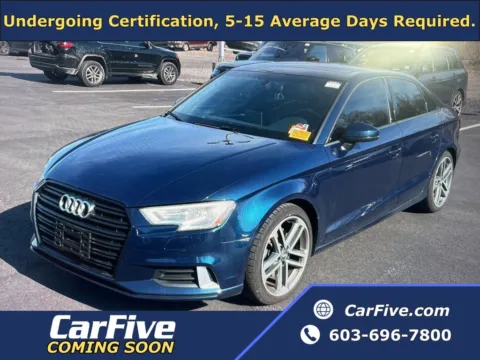 Blue 2017 Audi A3 2.0T Premium for sale in Nashua, NH