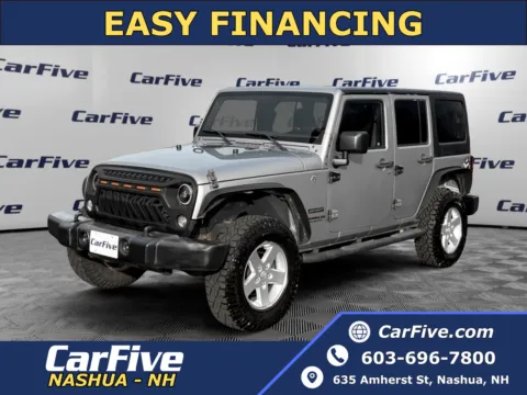 Silver 2016 Jeep Wrangler Unlimited Sport for sale in Nashua, NH