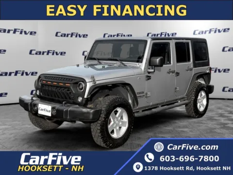 Silver 2016 Jeep Wrangler Unlimited Sport for sale in Nashua, NH