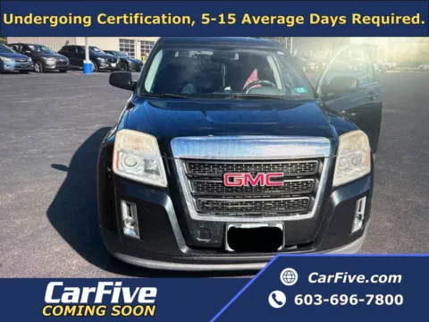 Black 2012 GMC Terrain SLE-2 for sale in Nashua, NH