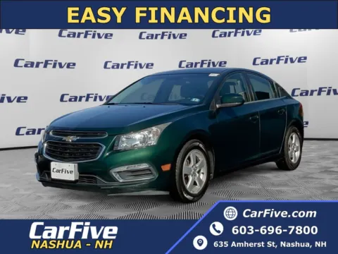 Green 2015 Chevrolet Cruze 1LT for sale in Nashua, NH