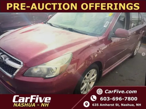 Red 2013 Subaru Legacy 3.6R for sale in Nashua, NH