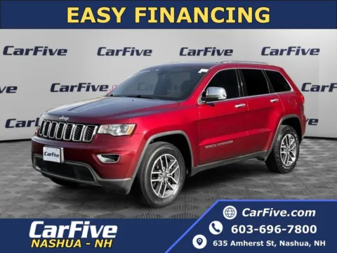 Red 2019 Jeep Grand Cherokee Limited for sale in Nashua, NH