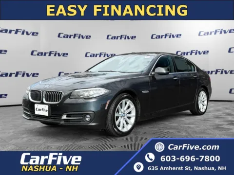 Gray 2015 BMW 5 Series 535i xDrive for sale in Nashua, NH