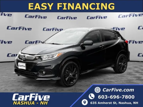 Black 2021 Honda HR-V Sport for sale in Nashua, NH