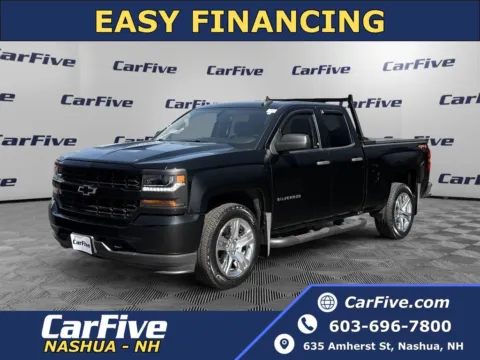 Black 2018 Chevrolet Silverado 1500 Custom for sale in Nashua, NH