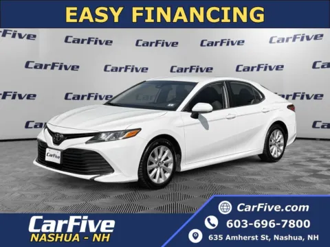 White 2019 Toyota Camry LE for sale in Nashua, NH