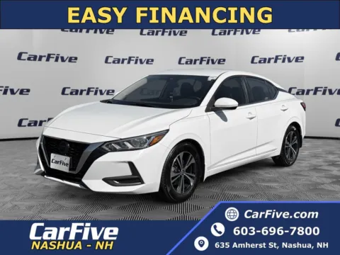 White 2022 Nissan Sentra SV for sale in Nashua, NH