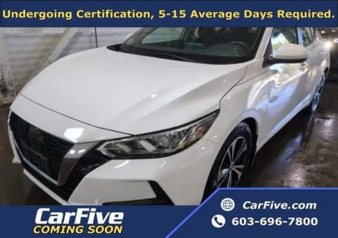 White 2022 Nissan Sentra SV for sale in Nashua, NH
