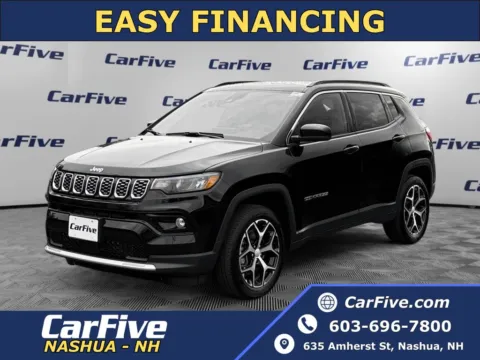 Black 2024 Jeep Compass Limited for sale in Nashua, NH