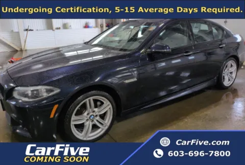 Black 2014 BMW 5 Series 535i xDrive for sale in Nashua, NH