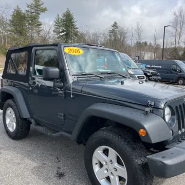 Another view of 2016 Jeep Wrangler Sport for sale in Nashua, NH at CarFive Nashua, NH
