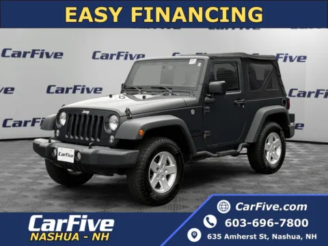 Gray 2016 Jeep Wrangler Sport for sale in Nashua, NH