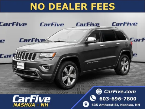 Gray 2014 Jeep Grand Cherokee Overland for sale in Nashua, NH