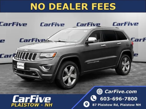 Gray 2014 Jeep Grand Cherokee Overland for sale in Nashua, NH