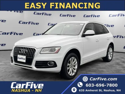 White 2014 Audi Q5 2.0T Premium Plus for sale in Nashua, NH
