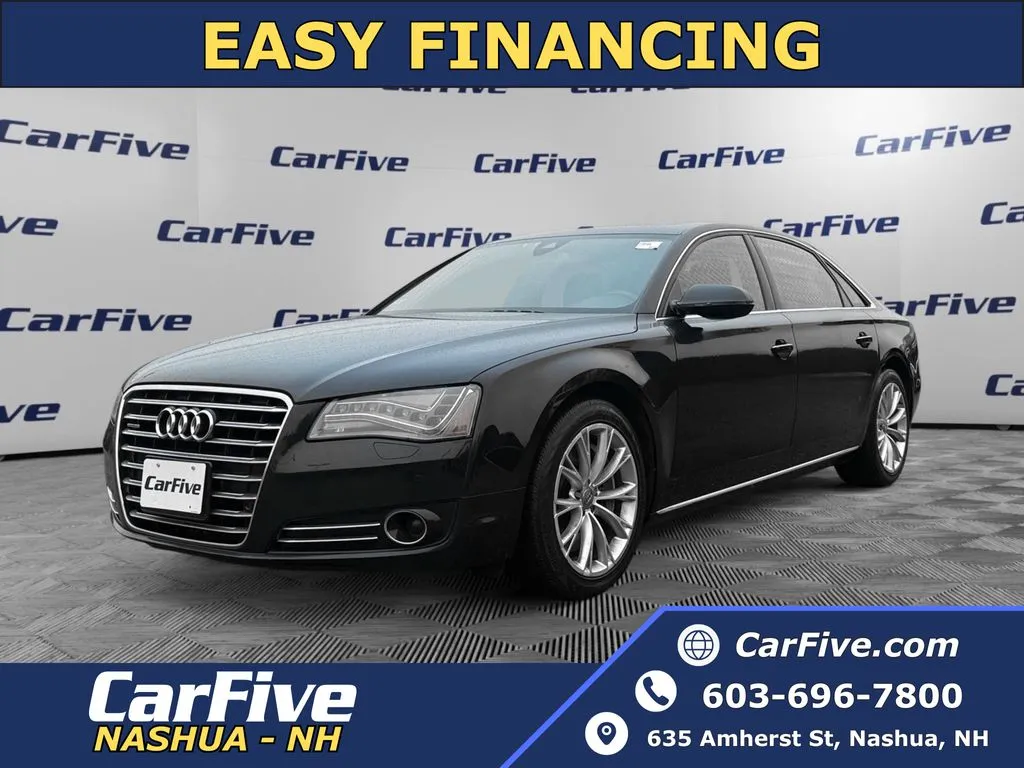 Black 2012 Audi A8 L 4.2 for sale in Nashua, NH