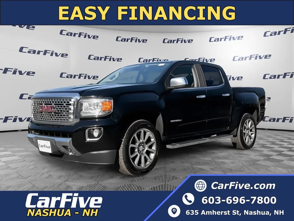 Black 2019 GMC Canyon Denali for sale in Nashua, NH