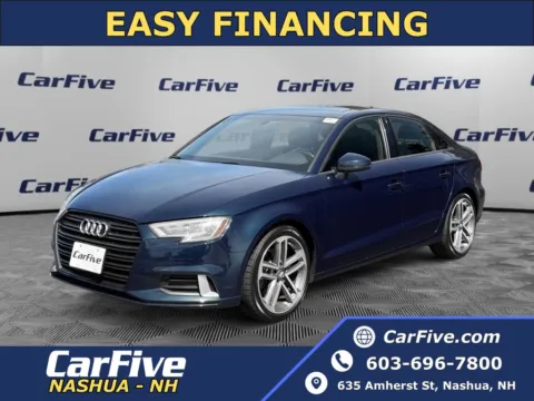 Blue 2017 Audi A3 2.0T Premium for sale in Nashua, NH