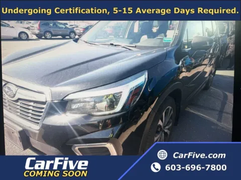 Black 2021 Subaru Forester Limited for sale in Nashua, NH