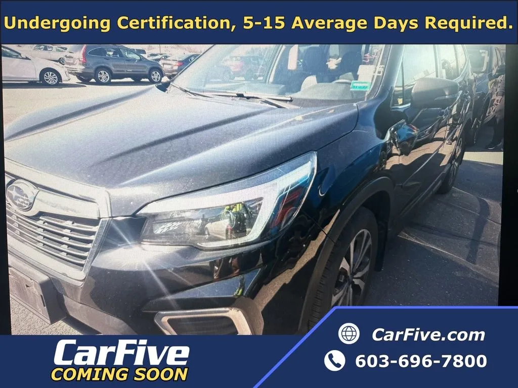 Black 2021 Subaru Forester Limited for sale in Nashua, NH