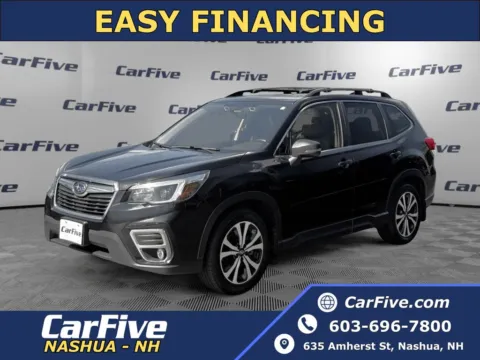 Black 2021 Subaru Forester Limited for sale in Nashua, NH