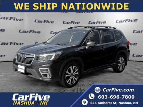 Black 2021 Subaru Forester Limited for sale in Nashua, NH