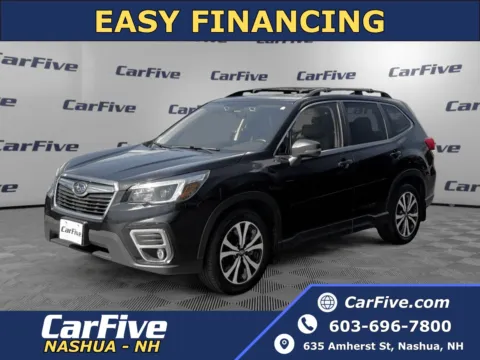 Black 2021 Subaru Forester Limited for sale in Nashua, NH