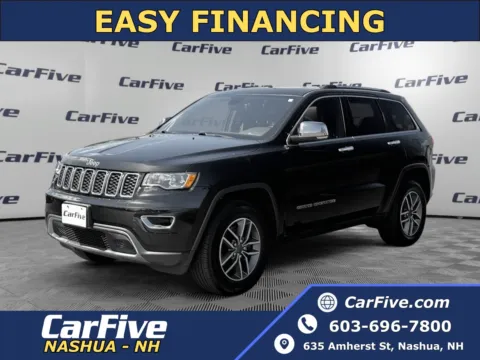 Black 2021 Jeep Grand Cherokee Limited for sale in Nashua, NH