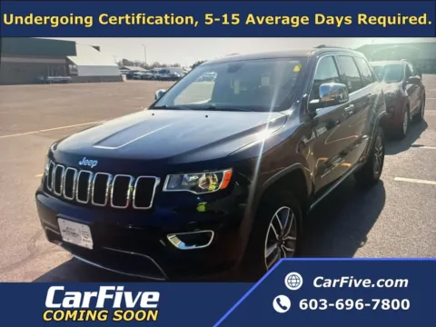 Black 2021 Jeep Grand Cherokee Limited for sale in Nashua, NH