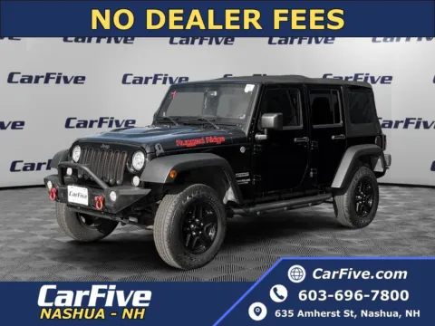 Black 2013 Jeep Wrangler Unlimited Sport for sale in Nashua, NH