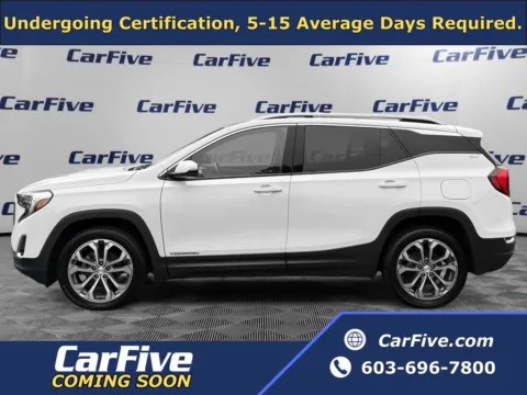 White 2019 GMC Terrain SLT for sale in Nashua, NH
