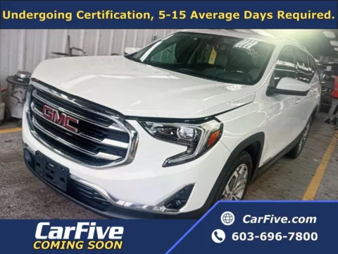 White 2019 GMC Terrain SLT for sale in Nashua, NH