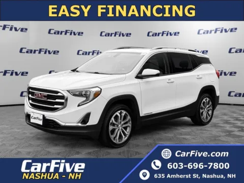 White 2019 GMC Terrain SLT for sale in Nashua, NH