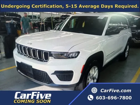 White 2023 Jeep Grand Cherokee Laredo for sale in Nashua, NH