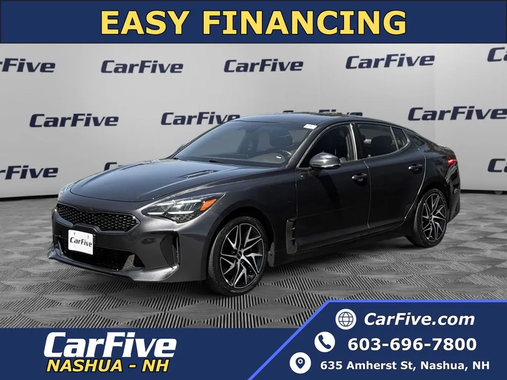 Gray 2023 Kia Stinger GT-Line for sale in Nashua, NH