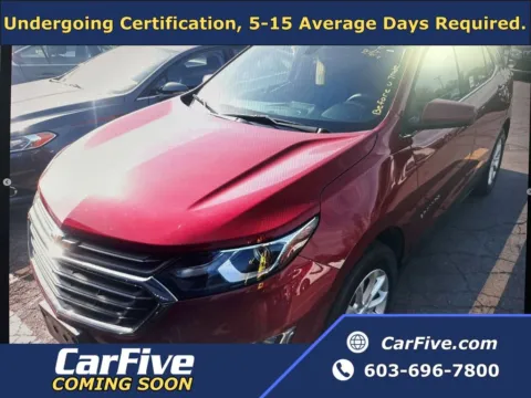Red 2018 Chevrolet Equinox LT for sale in Nashua, NH