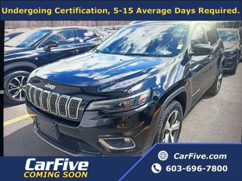 Black 2020 Jeep Cherokee Limited for sale in Nashua, NH