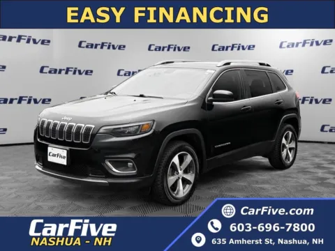 Black 2020 Jeep Cherokee Limited for sale in Nashua, NH