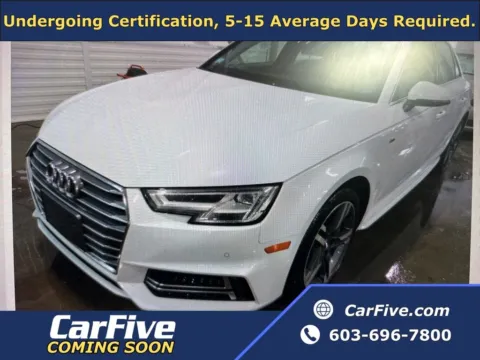 White 2018 Audi A4 2.0T Premium Plus for sale in Nashua, NH
