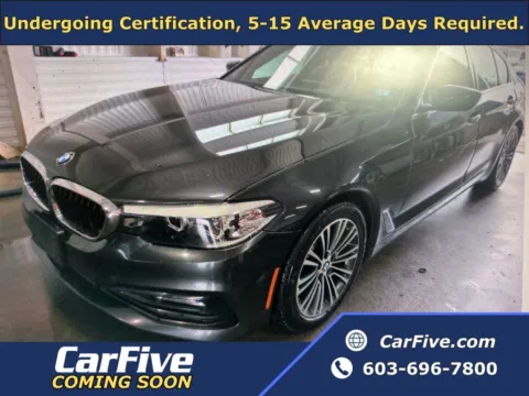 Gray 2018 BMW 5 Series 540i xDrive for sale in Nashua, NH