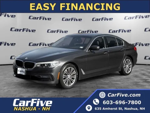 Gray 2018 BMW 5 Series 540i xDrive for sale in Nashua, NH