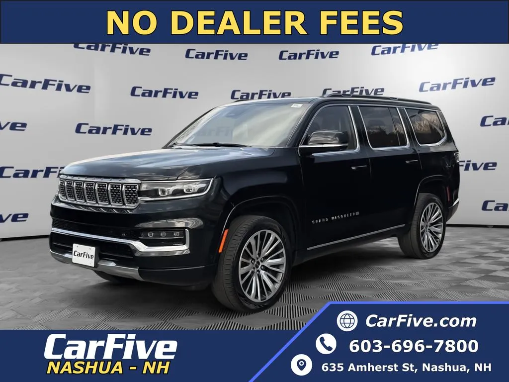 Black 2022 Jeep Grand Wagoneer Series III for sale in Nashua, NH