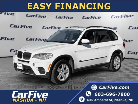 White 2012 BMW X5 xDrive35i for sale in Nashua, NH