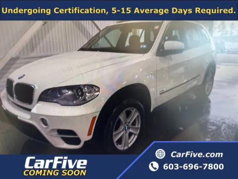 White 2012 BMW X5 xDrive35i for sale in Nashua, NH