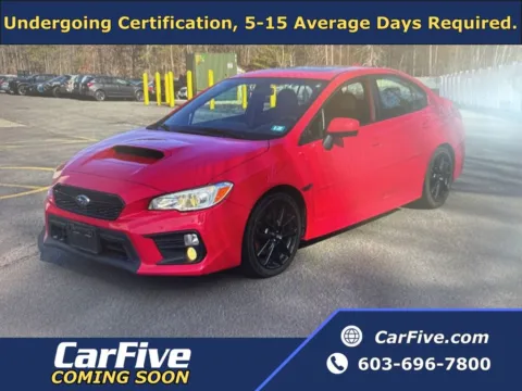Red 2020 Subaru WRX Premium for sale in Nashua, NH
